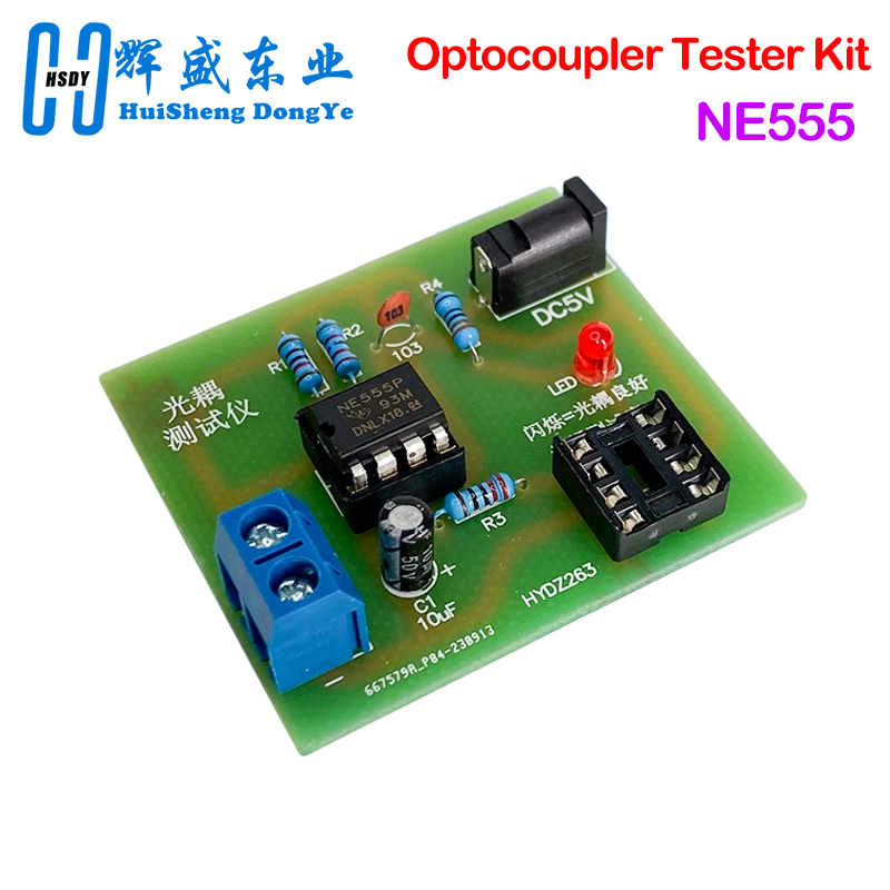 Electronics Repair Table - مجموعة اختبار Optocoupler 555 تطبيق لوحة