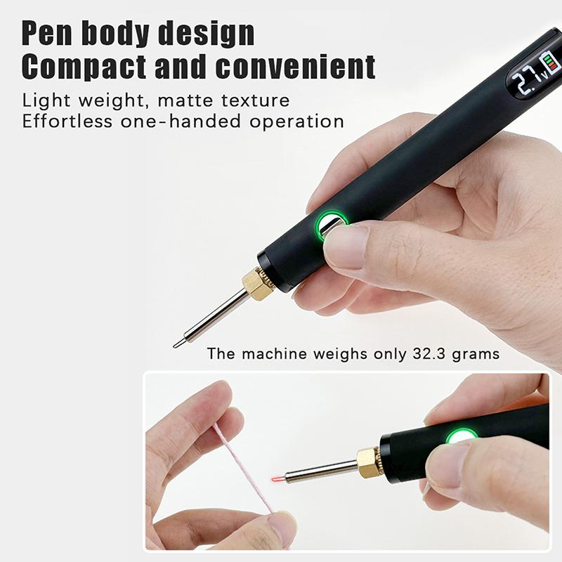 Electronics Repair Kit With Soldering Iron - طقم قلم لحام صغير - تصميم
