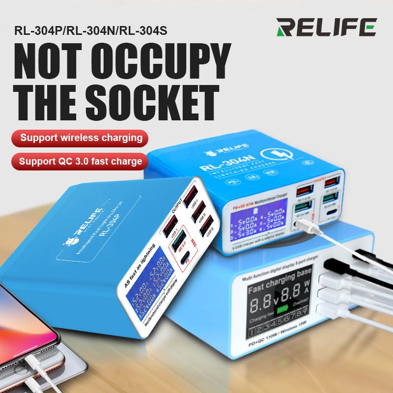 RELIFE RL-304P RL-304N RL-304S - مراجعة Electronics Repair Table وسعره