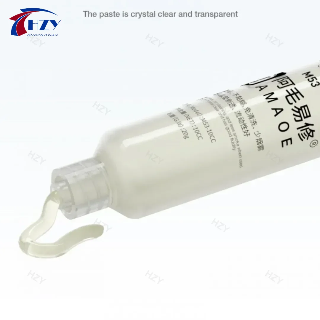 معجون لحام أماوي M53 M50 10CC  - مراجعة Soldering Flux Liquid وسعره