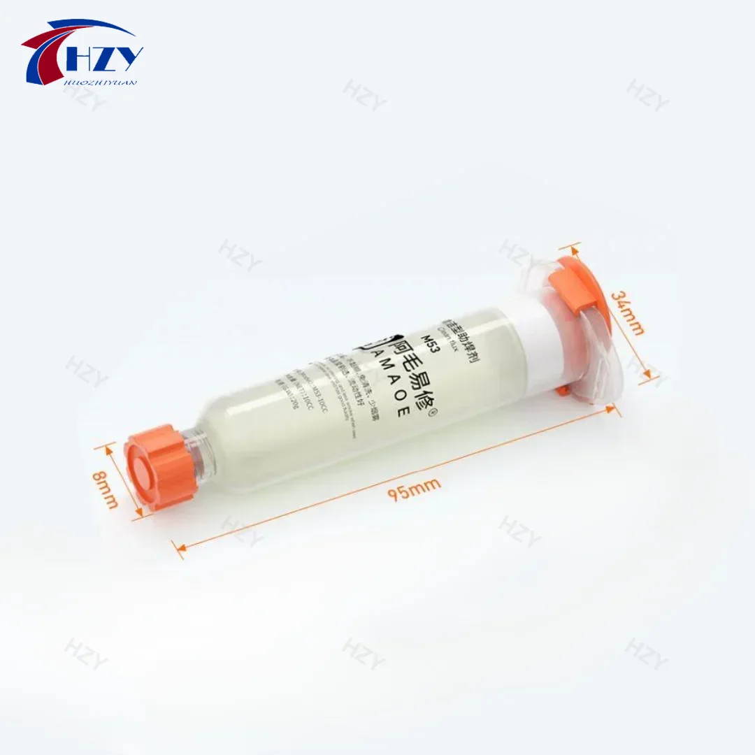معجون لحام أماوي M53 M50 10CC  - مراجعة Soldering Flux Liquid وسعره