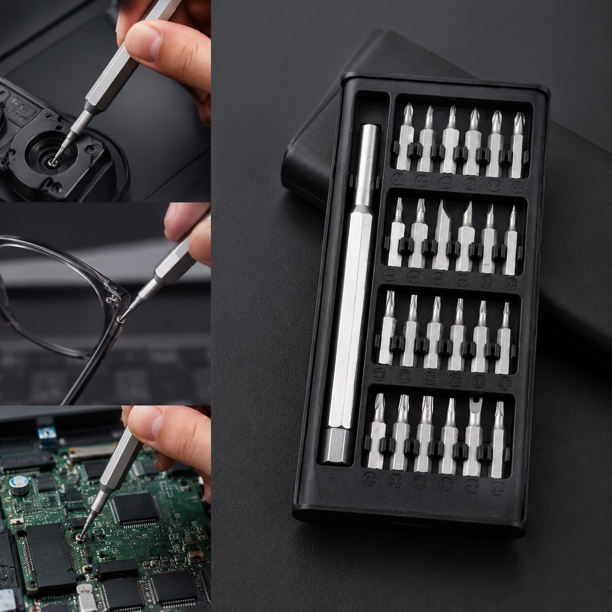 طقم مفكات متعدد الوظائف 24 في  - مراجعة Electronics Repair Business وسعره