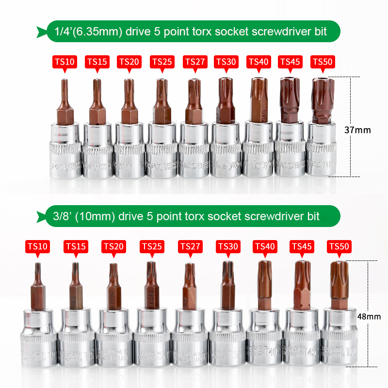 9 قطعة/المجموعة T10-T50 Pental - مراجعة Pentalobe Screwdriver Set وسعره