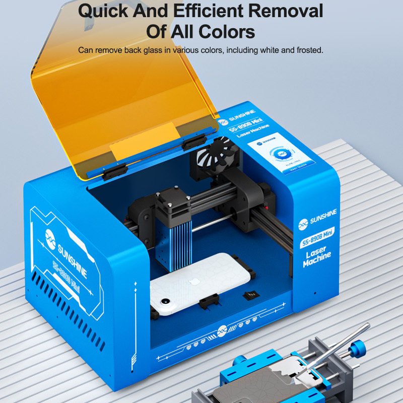 آلة إزالة الشاشة بالليزر الصغي - مراجعة Electronics Repair Table وسعره