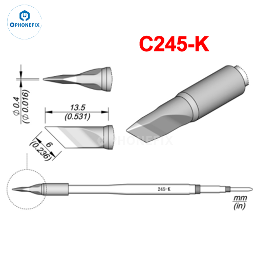OEM C245 C470 سلسلة نصائح C245 - مراجعة Electronics Repair Kit With Soldering Iron وسعره