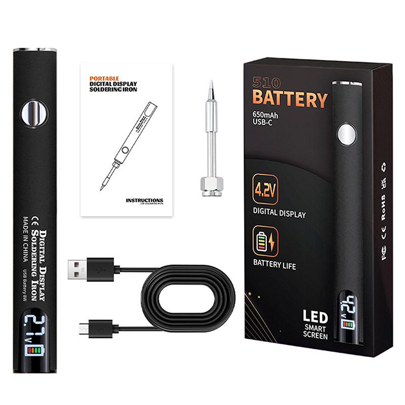 طقم قلم لحام صغير - تصميم محمو - مراجعة Electronics Repair Kit With Soldering Iron وسعره