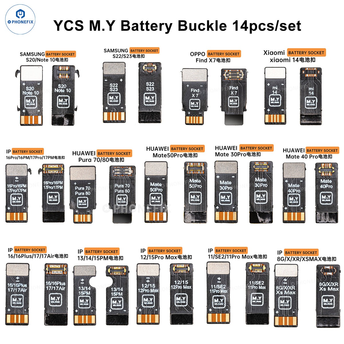 مجموعة مشابك بطارية MR.YANG M. - مراجعة Phone Battery Replacement وسعره