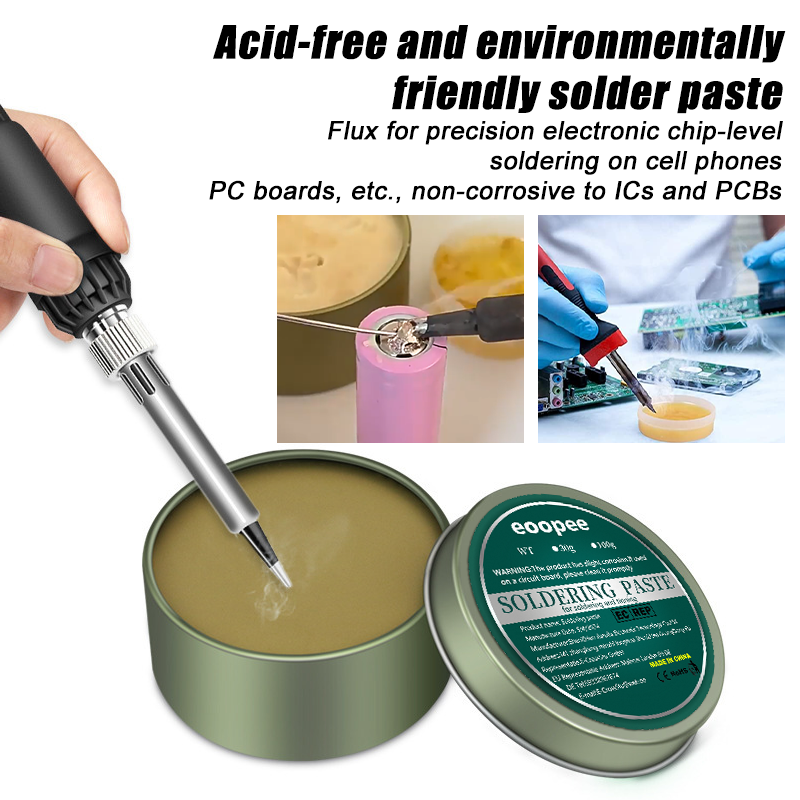 10 جرام/30 جرام/100 جرام/130 ج - مراجعة Soldering Flux Liquid وسعره