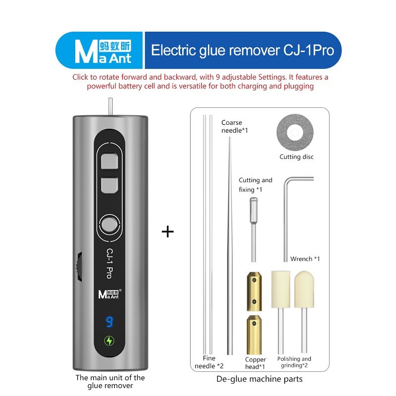 MaAnt CJ-1Pro مزيل الصمغ الكهر - مراجعة Electronics Repair Business وسعره