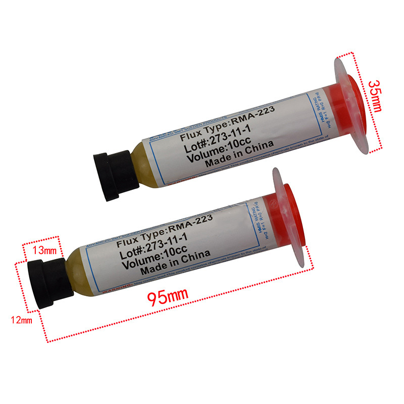 1 قطعة RMA-223 لصق الجريان 10c - مراجعة Soldering Flux Liquid وسعره