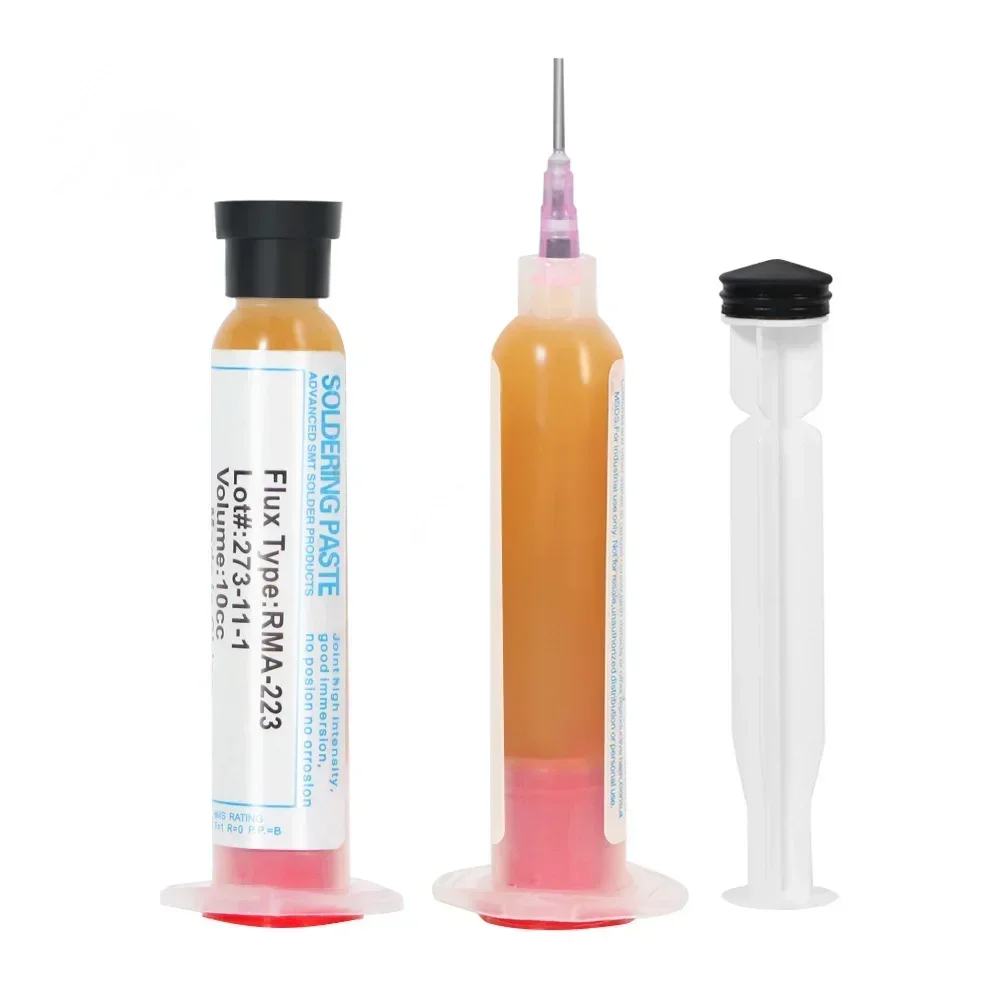 1/50 قطعة 10cc RMA-223 لحام لص - مراجعة Soldering Flux Liquid وسعره