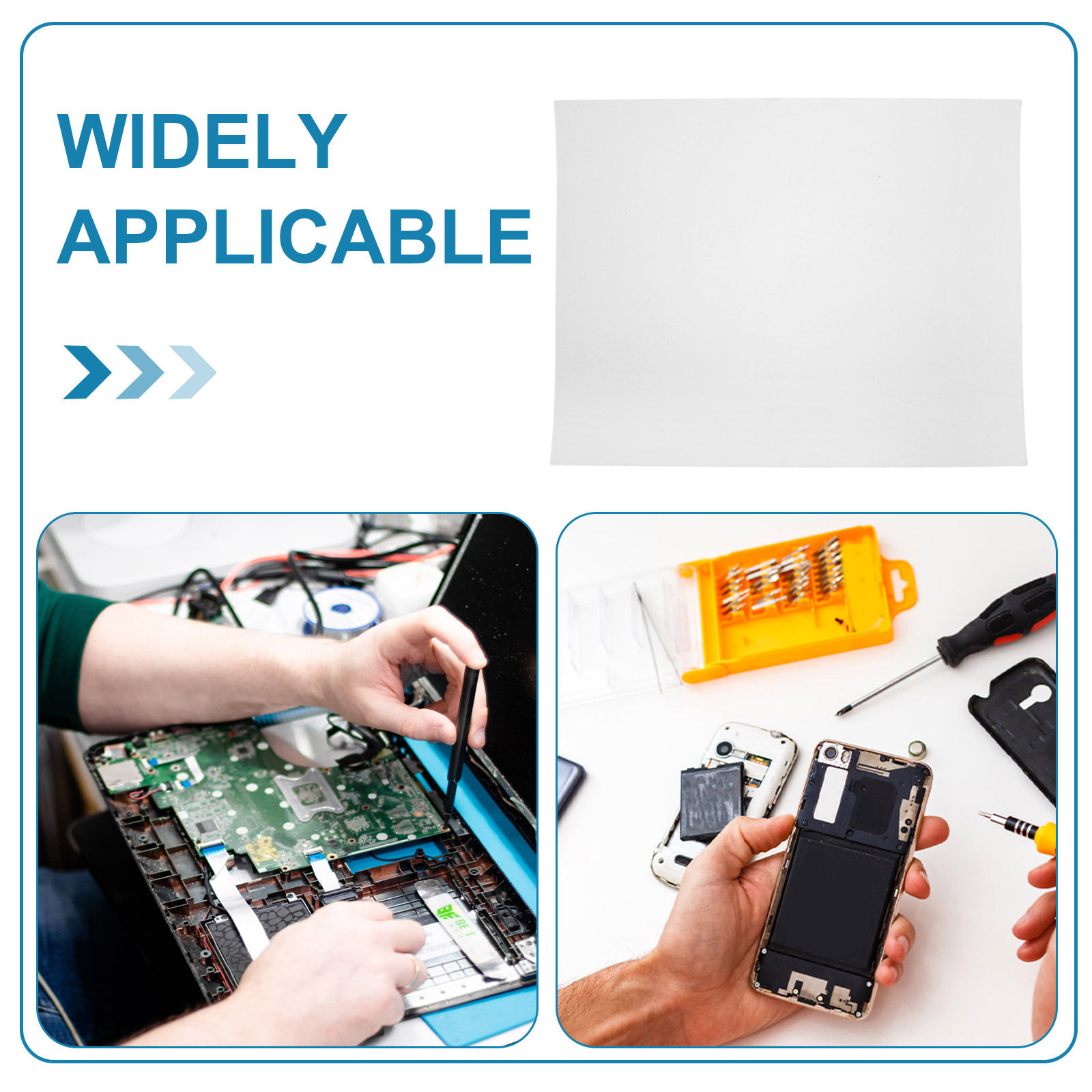 حصيرة لحام سيليكون مقاومة للحر - مراجعة Electronics Repair Table وسعره